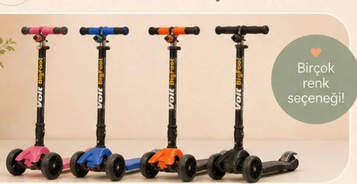 Renkli scooter seçkisi