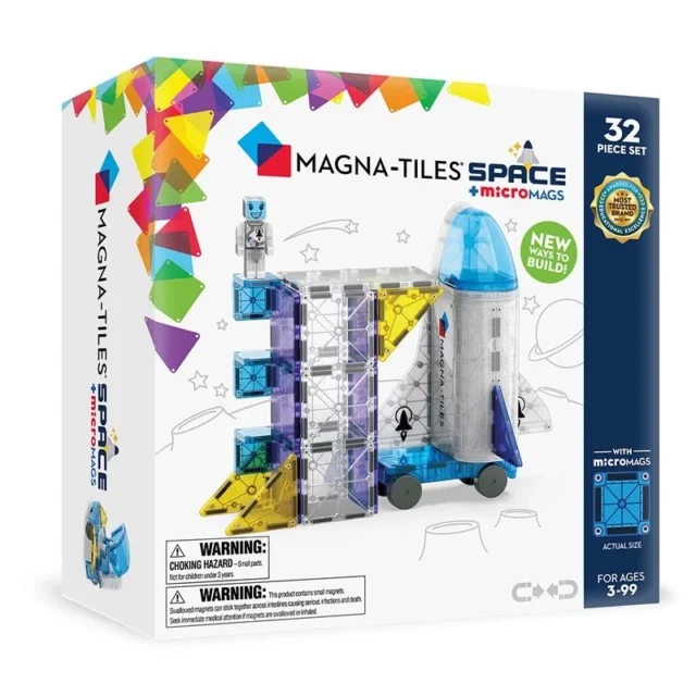 MAGNA-TILES® - Space - Uzay Manyetik Bloklar - 32 Parça