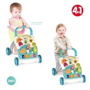 PIYANOLU 4 IN 1 BEBEK YURUTECI