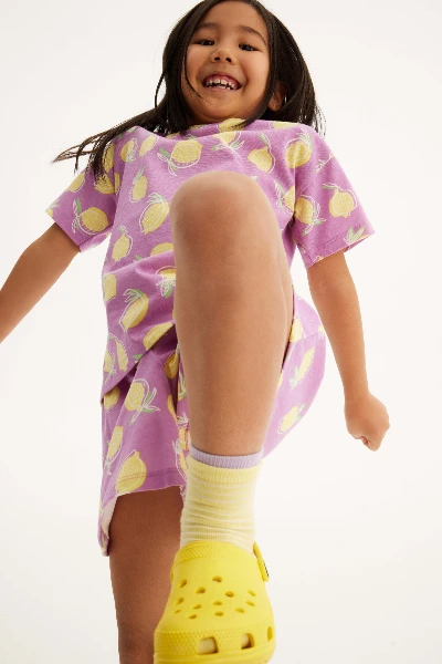 Limon Baskılı Pijama Takım 16560