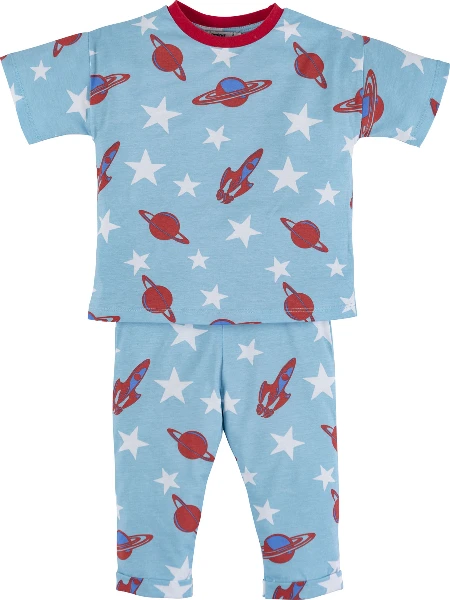 Uzay Baskılı Pijama Takım 16592